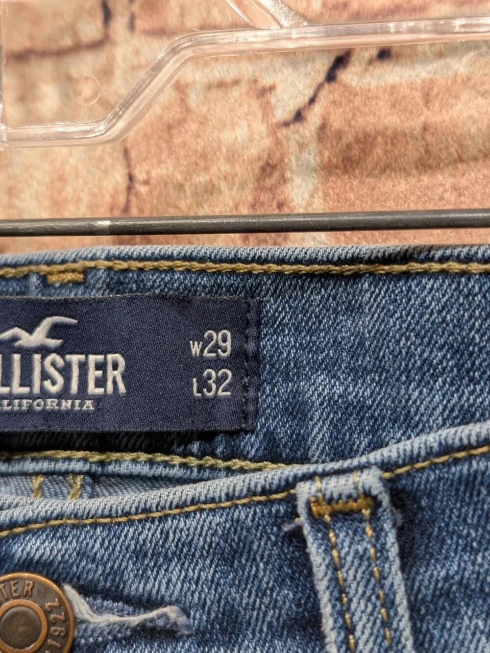 Hollister Slim Straight Epic Flex Jeans Size w29 x L32
